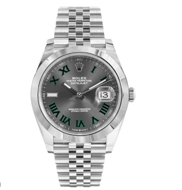 Rolex Wimbledon Datejust ref 126300 G Luxe Jewelers
