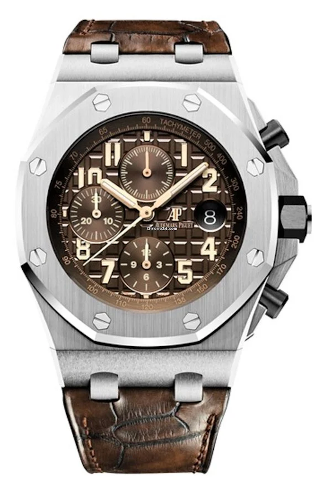 Audemars Piguet Royal Oak Offshore Chronograph Havana Dial 42mm 26470ST