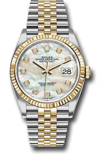 Rolex Steel and Yellow Gold Rolesor Datejust 36 126233