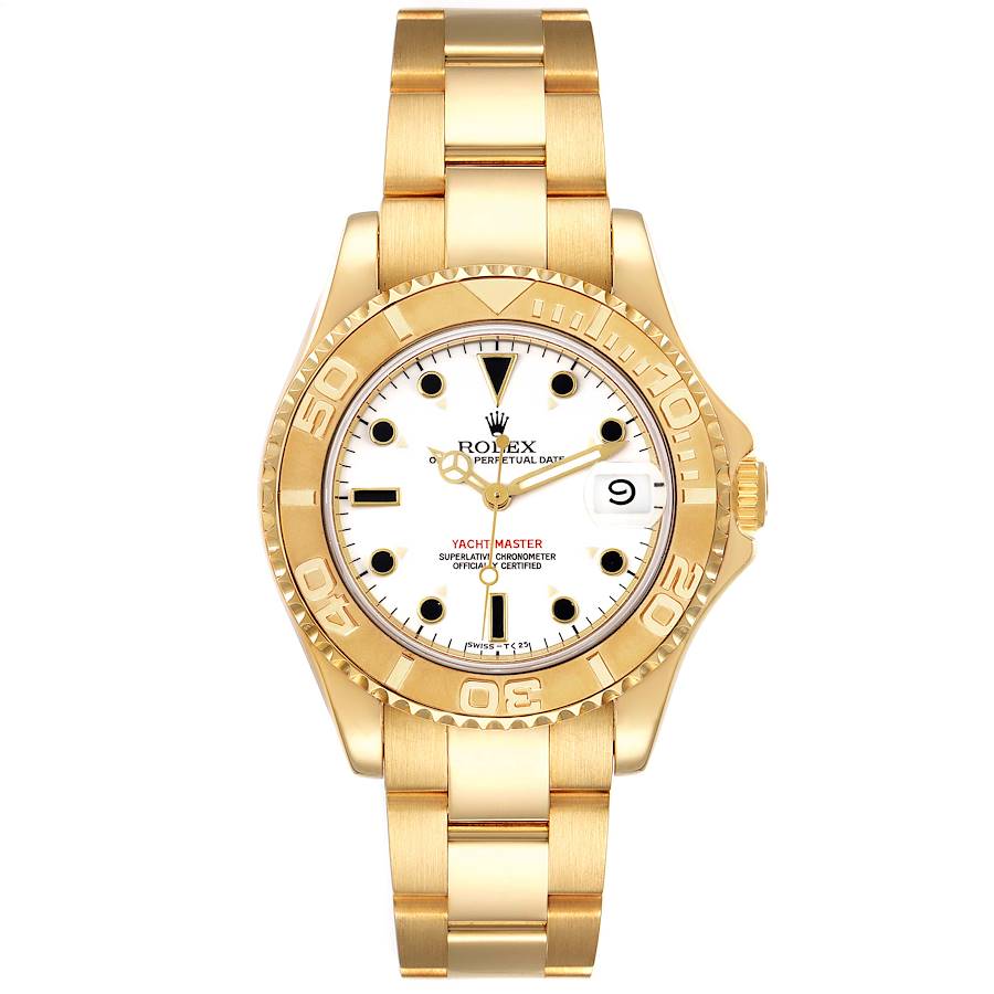 Rolex Yellow Gold Yacht Master 40m - Oyster bracelet