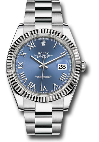 Datejust Blue Dial Rolex Datejust 41 Acero Rolex Datejust 41