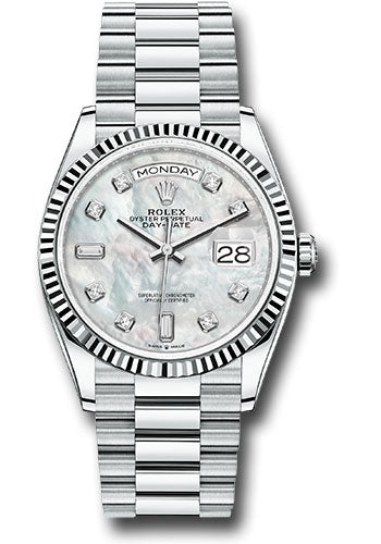 Rolex platinum day hot sale date 36