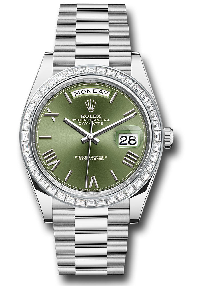 Day date discount 40 green dial