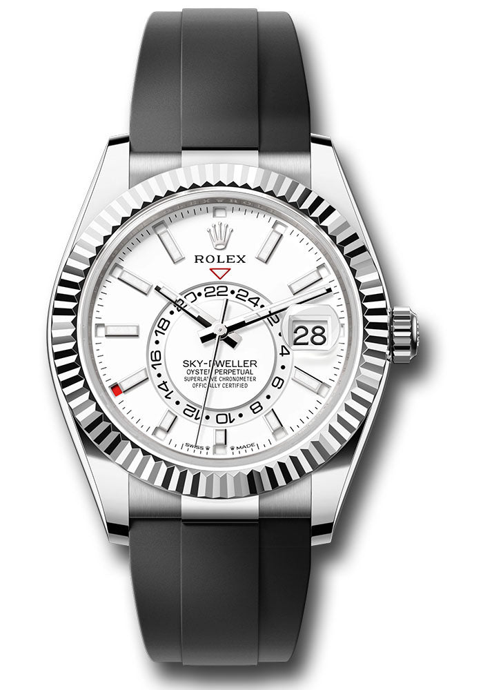 Sky dweller rolex online white gold