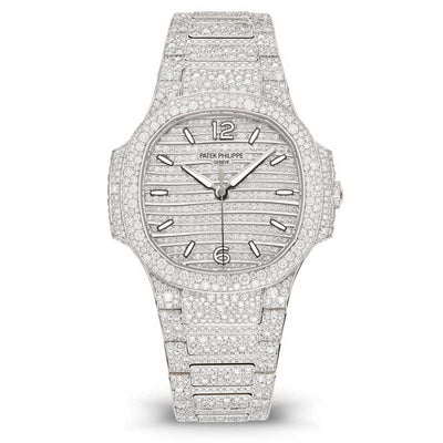 Nautilus Oro Blanco Automático