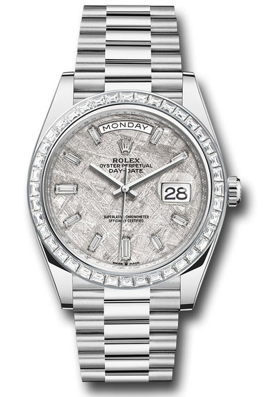 Rolex Platinum Day-Date 40 Meteorite 228396