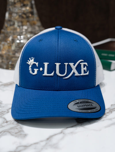 GLUXE Hat (Blue/White)