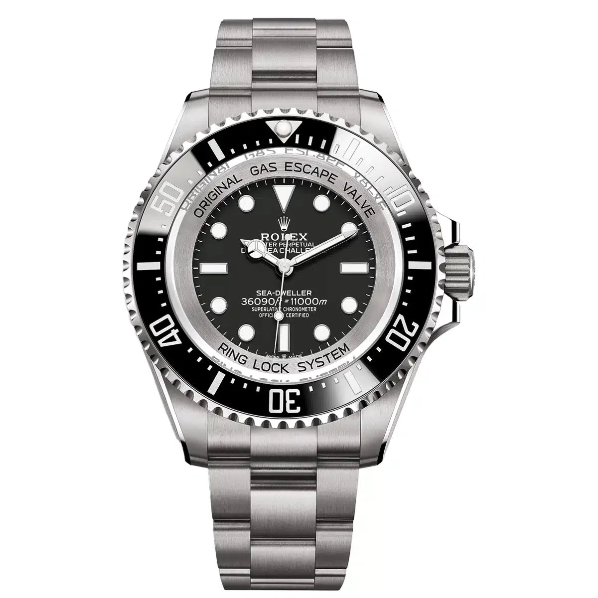 Rolex Stainless Steel Deepsea Challnger Sea-Dweller 50m - Black Dial