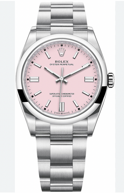 Rolex 36mm Pink Oyster Perpetual 126000