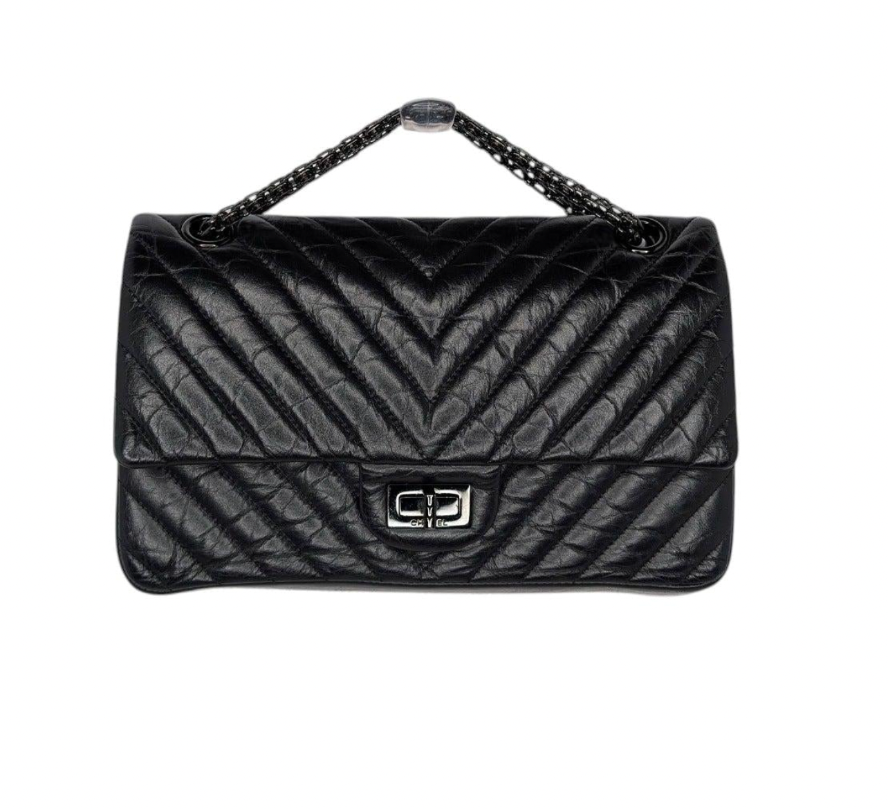 DEAL OF THE DAY - Chanel 2.55 Reissue "So Black" Double Flap