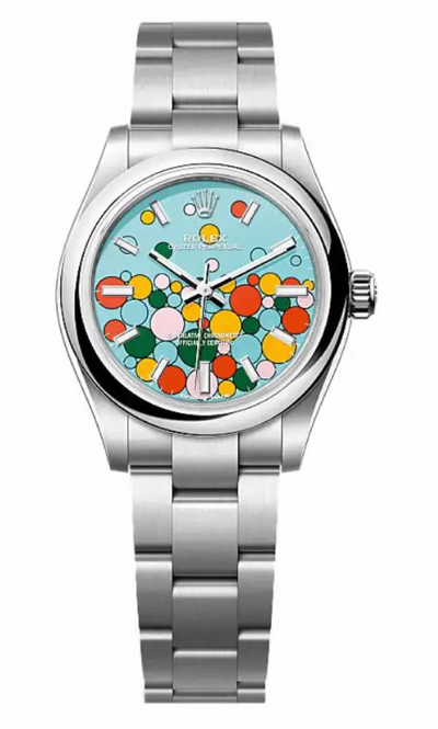 Oyster Perpetual 31 Watch  - Domed Bezel - Celebration Index Dial - Oyster Bracelet - 277200