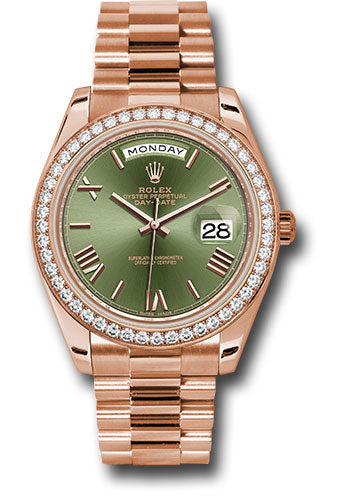 Rolex Everose Gold Day-Date 40mm 228345RBR