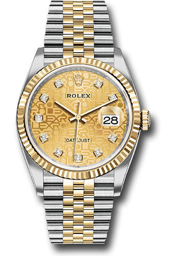 Rolex Yellow Rolesor Datejust 36 126233