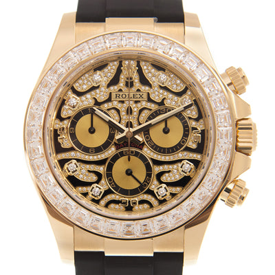 Rolex Cosmograph Daytona Eye Of The Tiger Chronograph Automatic Chronometer Diamond  116588TBR