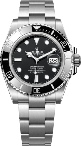 Rolex Submariner Date Stainless Steel 41mm Black Dial Watch - 126610LN