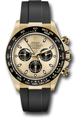 Rolex Yellow Gold Cosmograph Daytona 40 Watch Champagne And