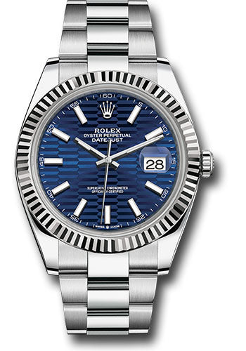 Rolex Date-Just 41mm 126334 Fluted Motif