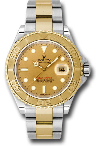 Rolex Steel and Yellow Gold Yacht-Master 40 Watch - Champagne Dial - 16623 ch
