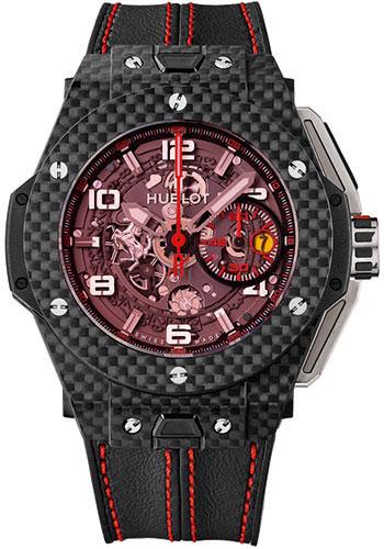 Hublot Big Bang Ferrari Carbon Red Magic Limited Edition of 1000 Watch-401.QX.0123.VR