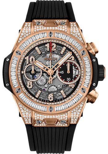 Hublot Big Bang Unico King Gold Jewellery 42mm Watch - 42 mm - Black Skeleton Dial-441.OX.1180.RX.0904