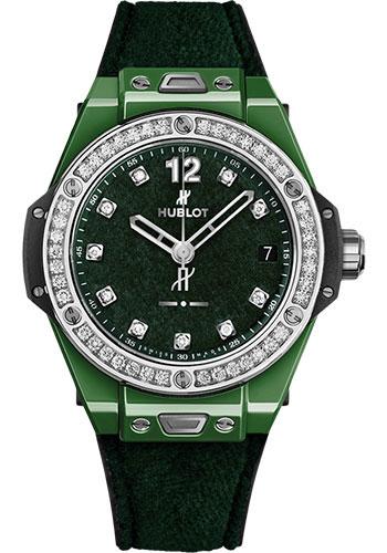 Hublot Big Bang One Click Italia Independent Dark Green Velvet Limited Edition of 100 Watch-465.GX.277G.NR.1204.ITI18