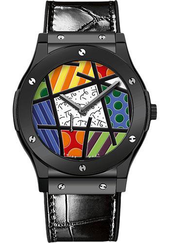 Hublot Classic Fusion Ultra-Thin Enamel Britto Ceramic Limited Edition of 50 Watch-515.CS.0910.LR