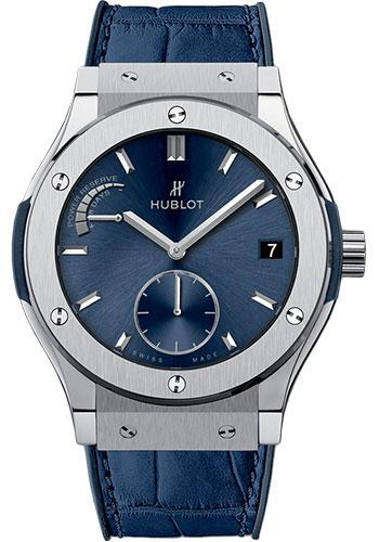 Hublot Classic Fusion Power Reserve Titanium Blue Watch-516.NX.7170.LR