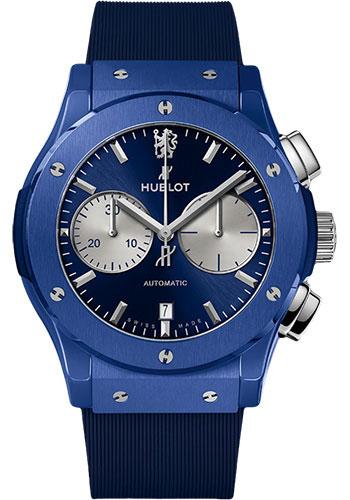 Hublot Classic Fusion Chronograph Chelsea Watch - 45 mm - Silver Counters And Blue Finished Dial Limited Edition of 100-521.EX.7179.RX.CFC19