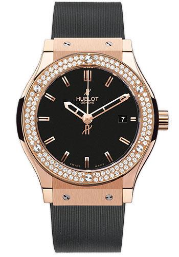 Hublot Classic Fusion Gold Diamonds Watch-542.PX.1180.RX.1104