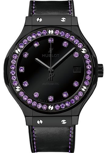 Hublot Classic Fusion Shiny Ceramic Purple Watch-565.CX.1210.VR.1205