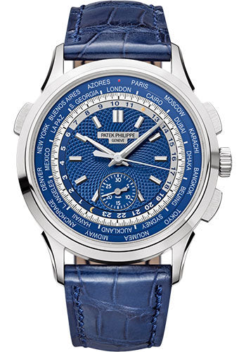 Patek Philippe Complications World Time Chronograph - White Gold - Dial - 5930G-010