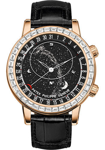 Patek Philippe Grand Complications Celestial Moon Age - Rose Gold - Sapphire-Crystal Dial - 6104R-001