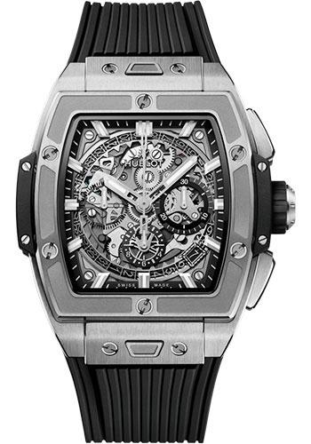 Hublot Spirit of Big Bang Titanium Watch - 42 mm - Sapphire Dial - Black Rubber Strap-642.NX.0170.RX