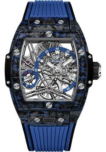 Hublot Spirit Of Big Bang Tourbillon Carbon Blue Watch - 42 mm - Sapphire Crystal Dial Limited Edition of 55-645.QL.7117.RX
