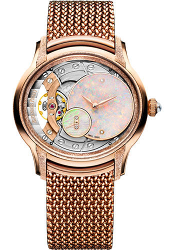 Audemars Piguet Millenary Frosted Gold Opal Dial Watch - 77244OR.GG.1272OR.01